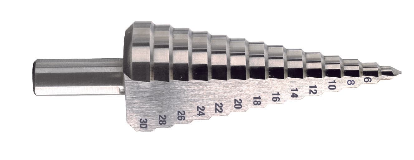 Utensile Conico Integrale a Gradino N°6 13 Gr. Ø Mm 4 30 L. Mm 97 Krino - 2