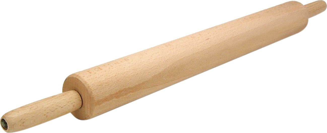 Mattarello Girevole in Legno Cm 51 - 2