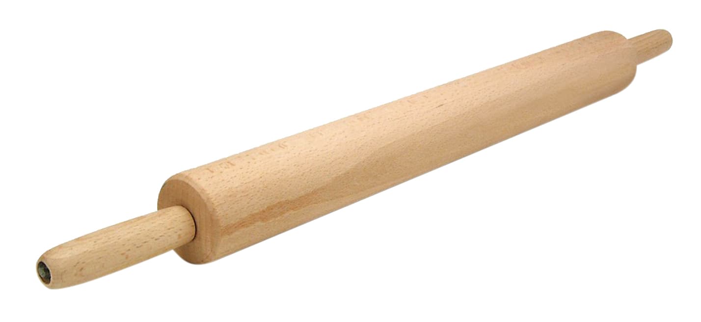 Mattarello Girevole in Legno Cm 51 - 2