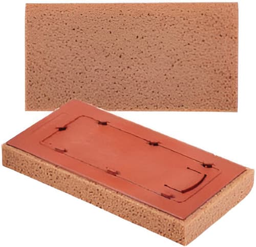 Spugna di Ricambio ad Attacco Rapido Easy Lock Cm 17 x 34X4 H Colore Avana - 2
