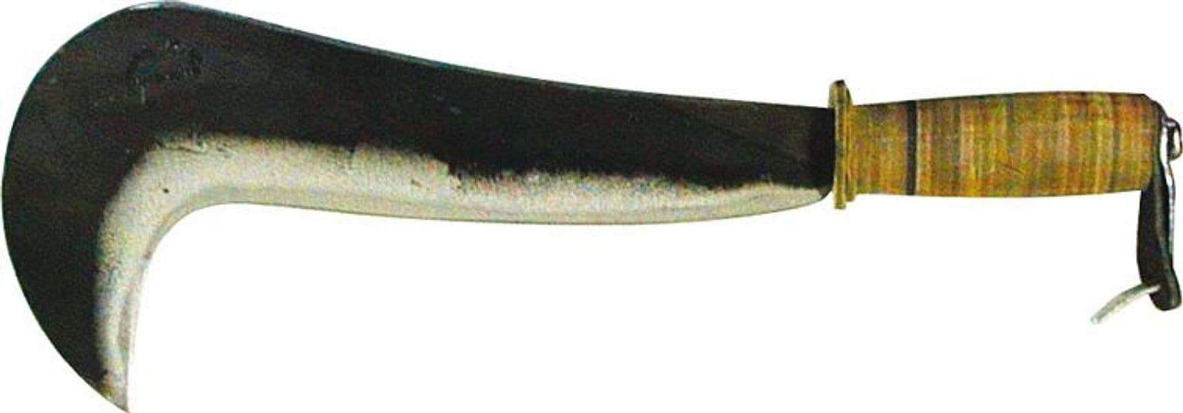 Roncola Solito con Manico in Cuoio Cm 32 - 2