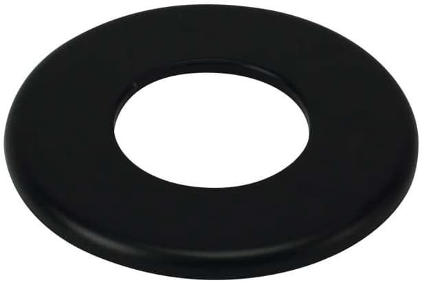 Rosone da Parete per Tubi Stufa a Pellet Light Colore Nero Opaco Ø Cm 10 - 2