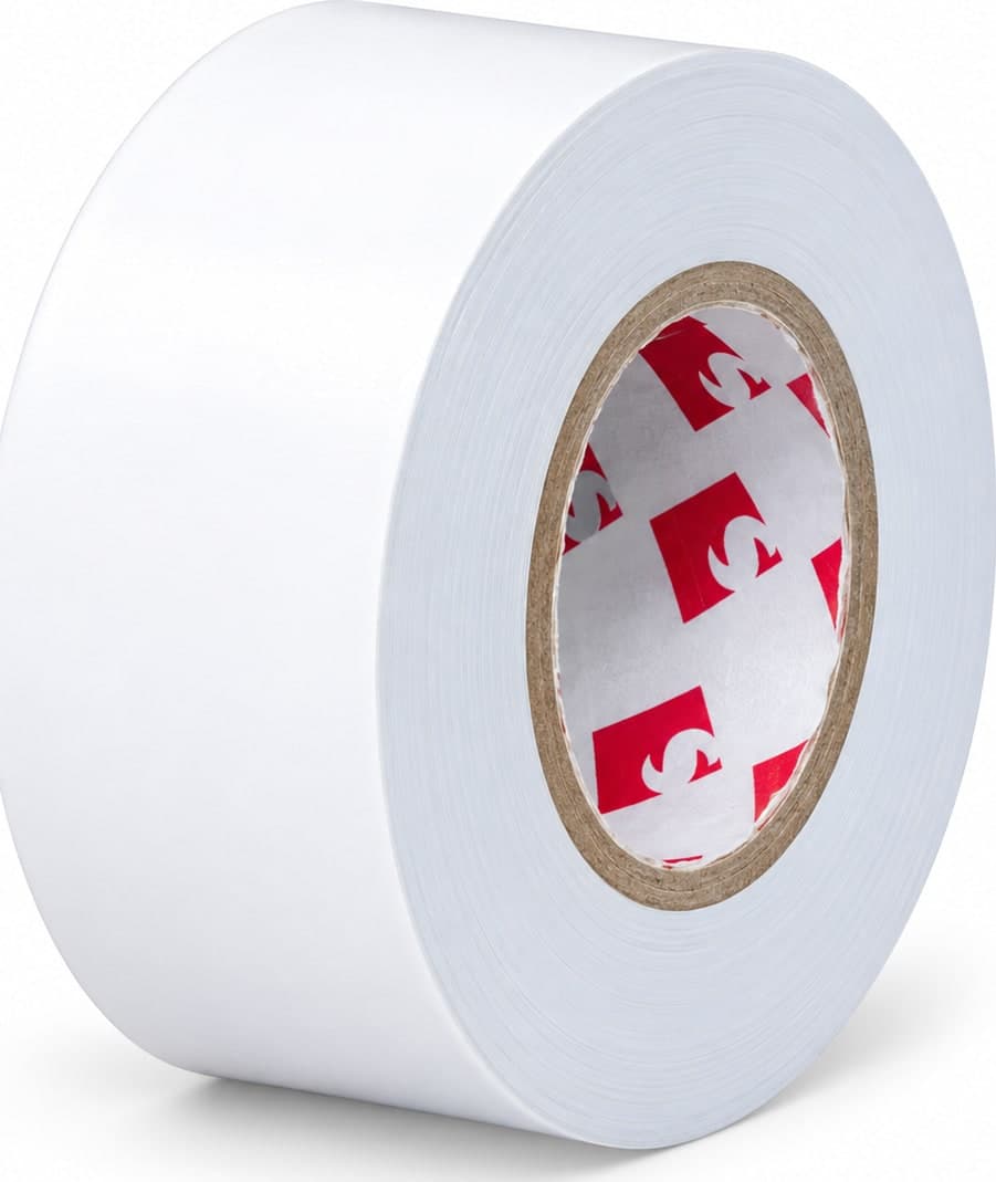 Nastro Isolante Autoestinguente Mm 19 x 25 M Colore Bianco 10 Rotoli – Scapa