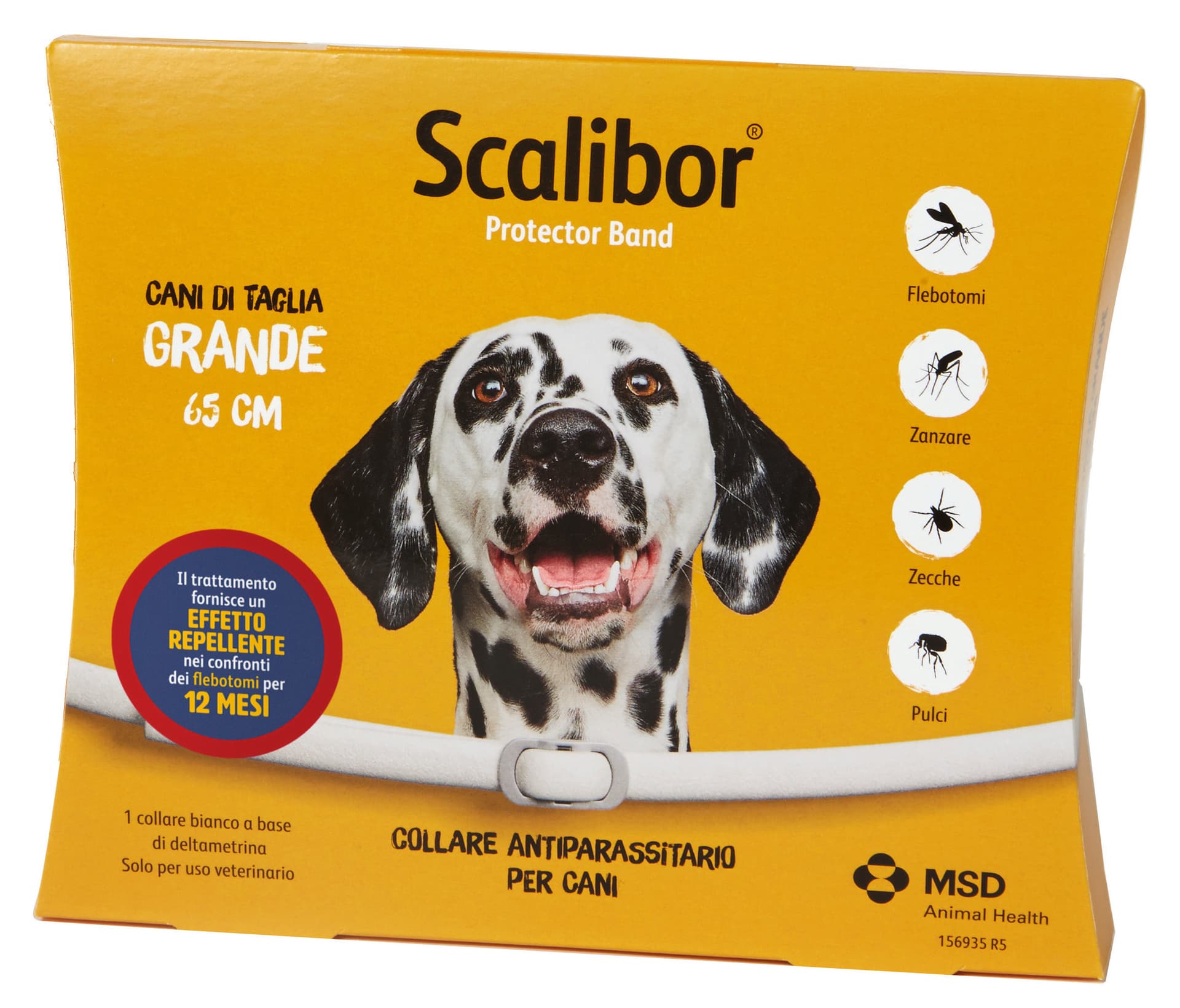 Colore Lare Antiparassitario per Cani (cm 65) Large Scalibor - 2