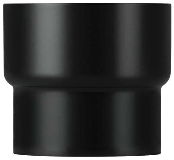 Riduzione Stufa a Legna Porcellanato Plus Light Colore Nero Opaco Ø Cm 13 x - 2