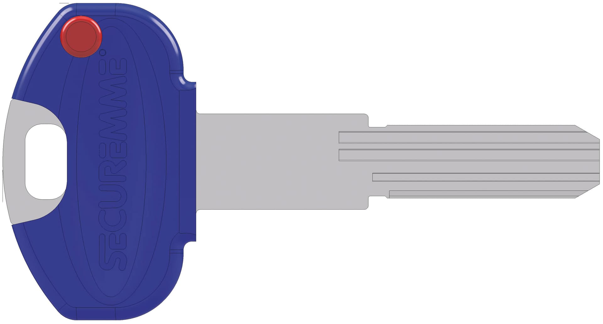 Chiave Grezza per Cilindro K1 5 Pezzi Securemme - 2