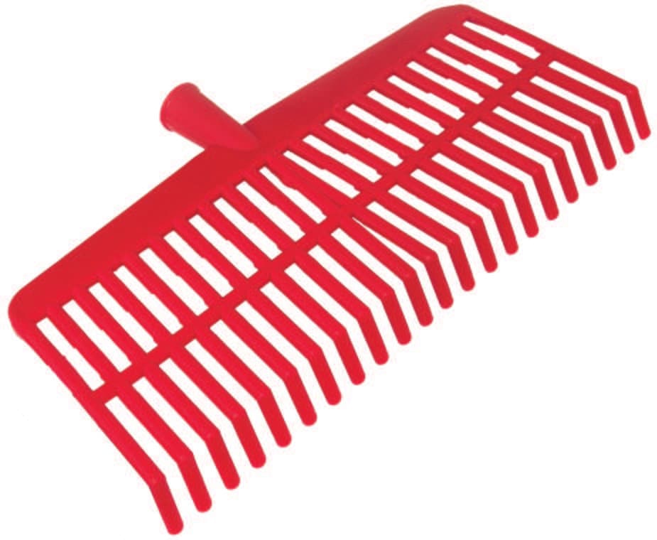 Scopa per Foglie Nocciole in Polipropilene 22 Denti Cm 39 - 2