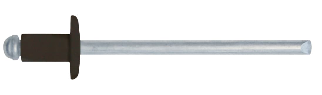 Rivetto a Strappo in Alluminio Testa di Moro 100 Pezzi. Mm 4 0 x 14 10.00 - 2