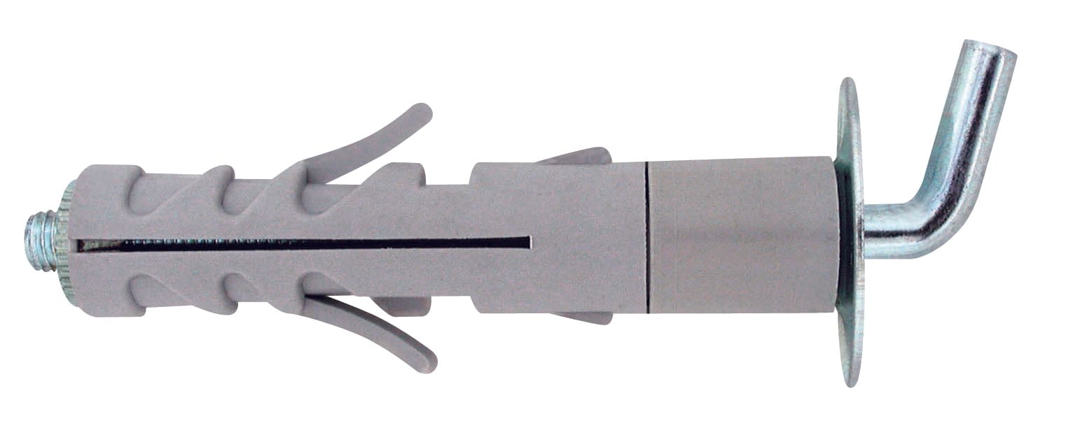 Tassello Tal con Gancio Corto M4 100 Pezzi. Mm 9 x 49 Friulsider - 2