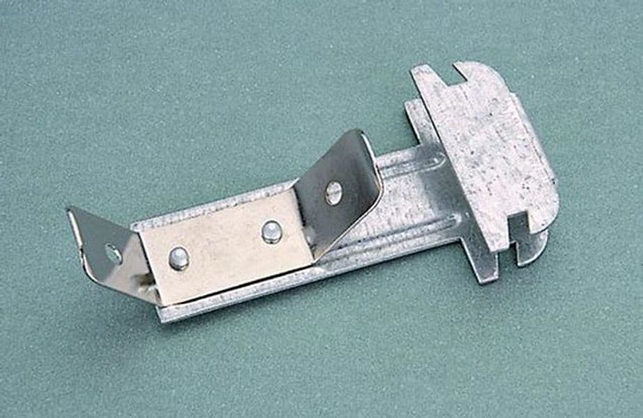 Gancio con Molla x Profilo da Soffitto 50 mm B Tondo 100 Pezzi - 2