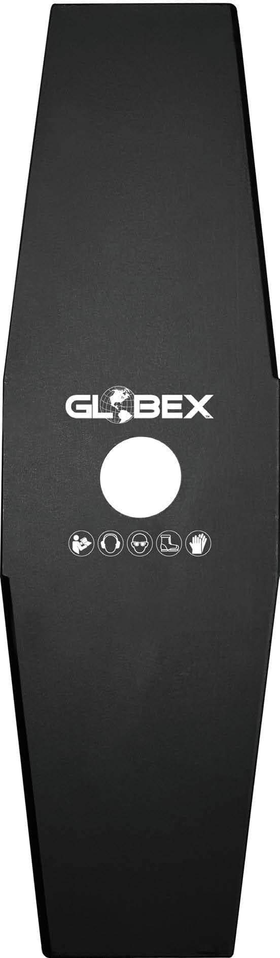 Colore Tello Bilama Romboidale per Decespugliatore Ø Mm 305 Globex - 2
