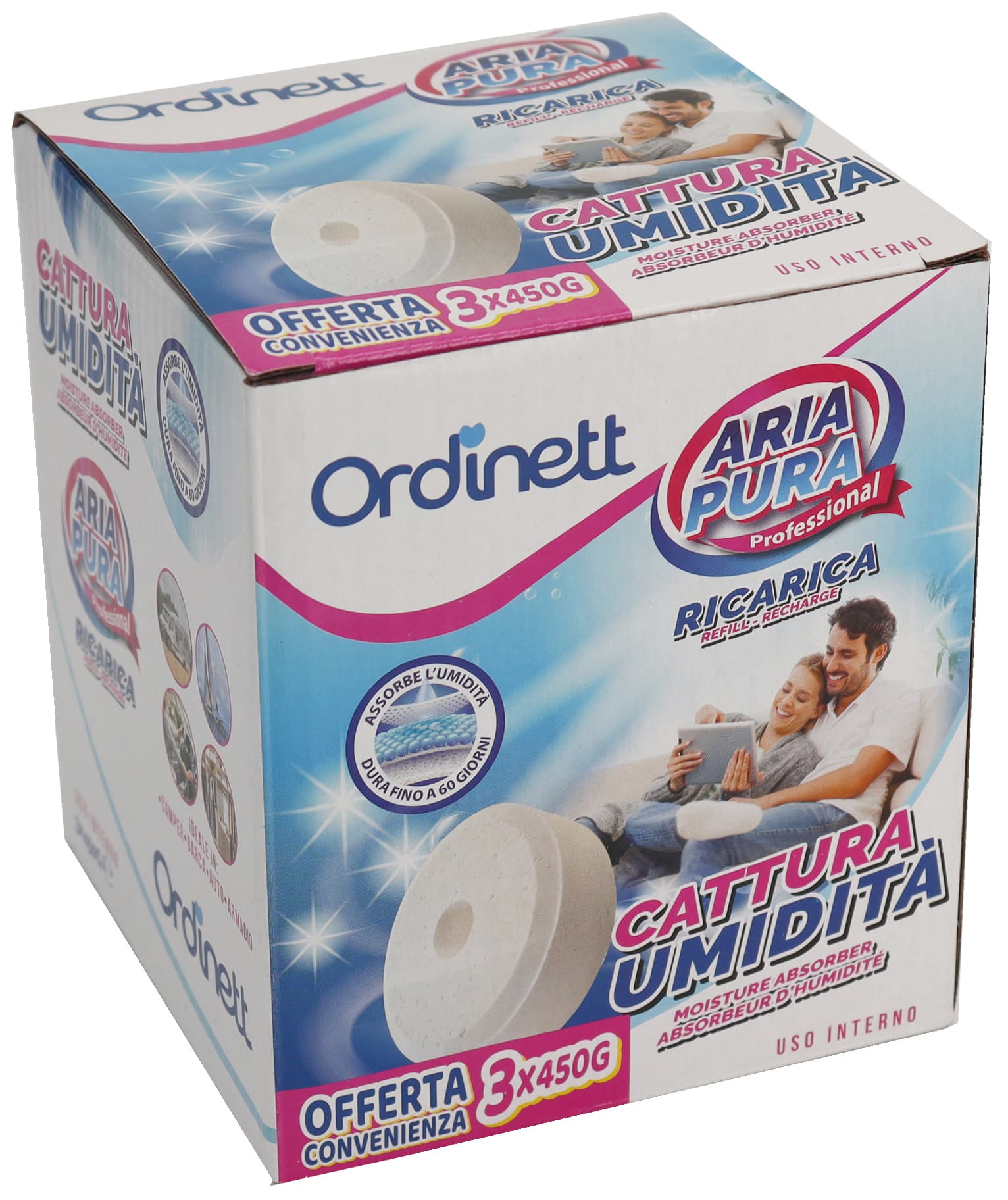 Ricarica Pastiglia 450 Grammi Lavanda PZ.3 12.00 Confezioni Giò Style - 2