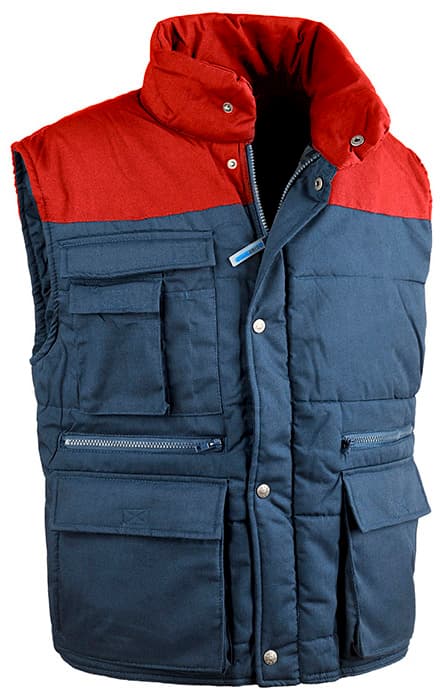 Gilet Antares Top Colore Blu Navy Rosso Misura XXL - 2