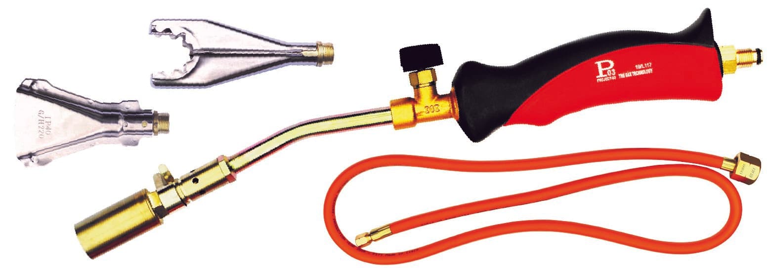 Kit per Saldatura a Gas 2 Bruciatori Cm 41 - 2