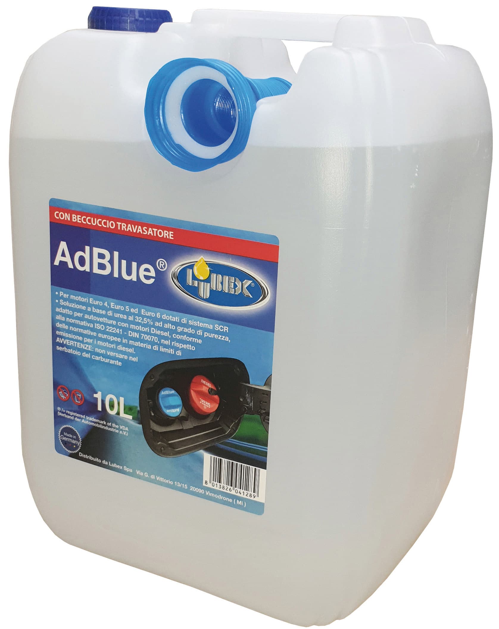 Additivo Adblue L 10 con Beccuccio Lubex - 2
