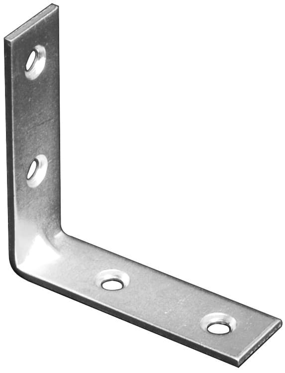 Lastrina ad Angolo Inox 100 Pezzi. Mm 30 x 30 - 2