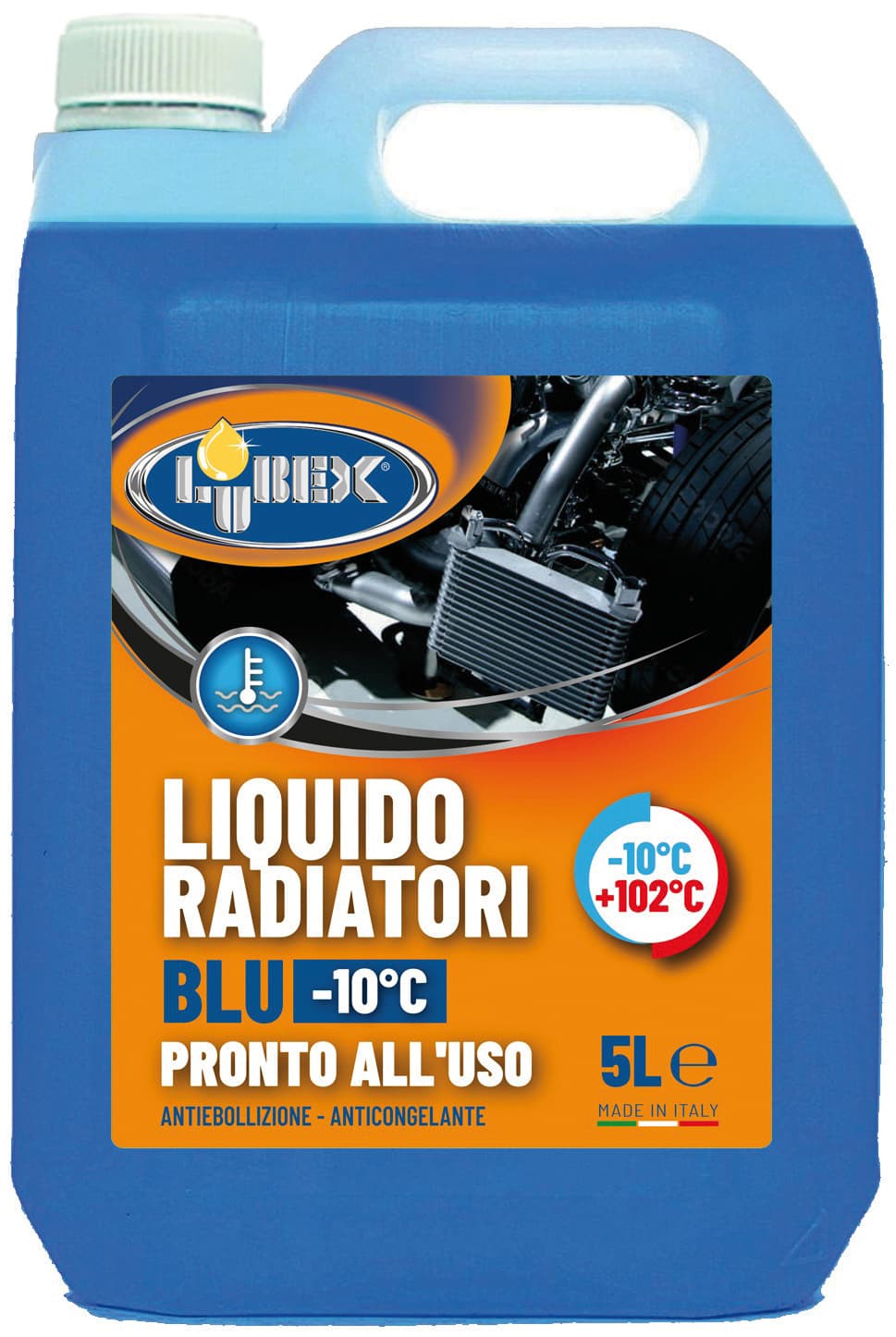Protettivo Radiatore Blu L 5 (da 10 °c a +102 °c) 4 Pezzi Lubex - 2
