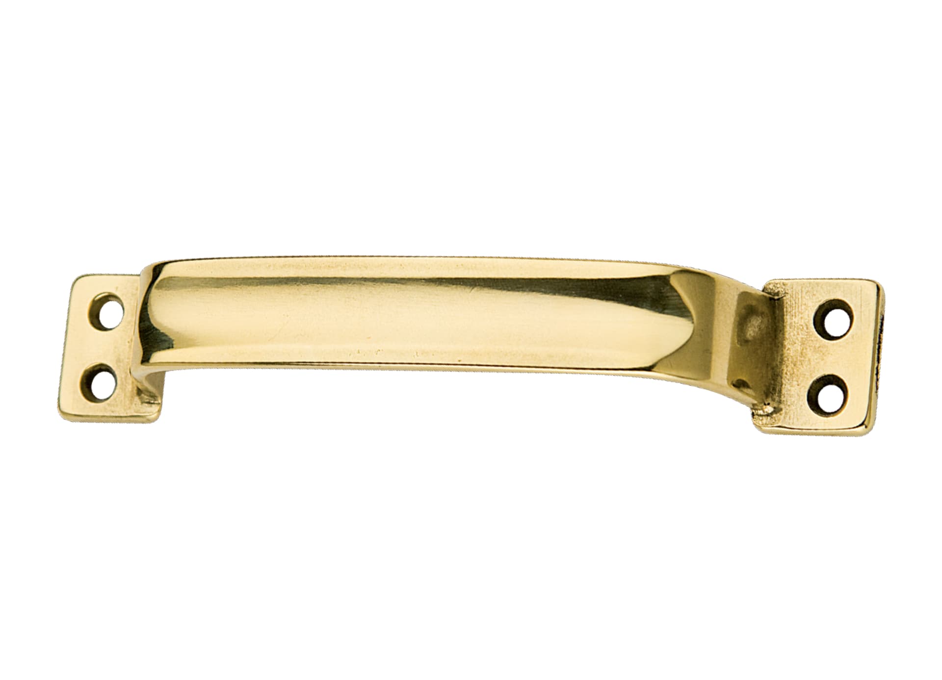 Maniglietta per Mobili Scanellata Ottone Lucido Mm 140 25 Pezzi - 2
