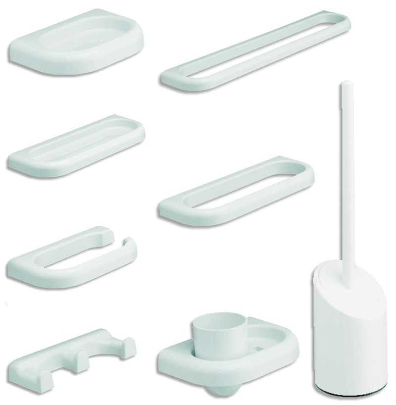 Kit Accessori da Bagno Serie Linea 9 Pezzi Metaform - 2