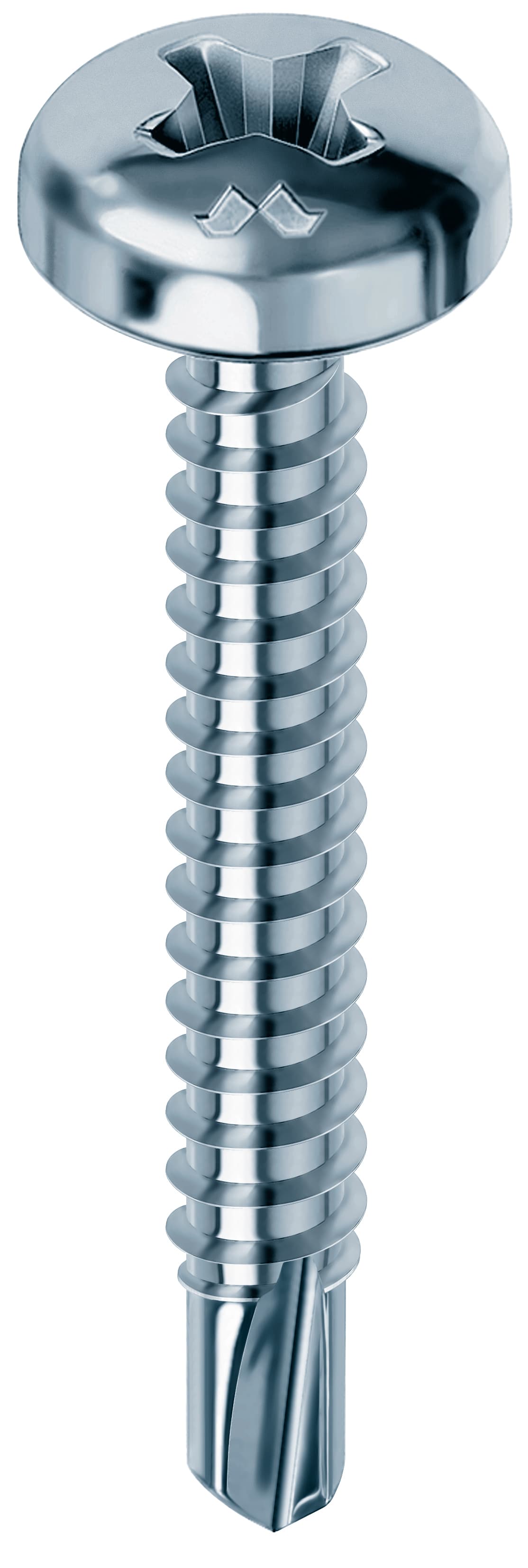 Vite Autoperforante per Ferro Drillex TC Zincata Mm 3 9 x 13 500 Pezzi - 2