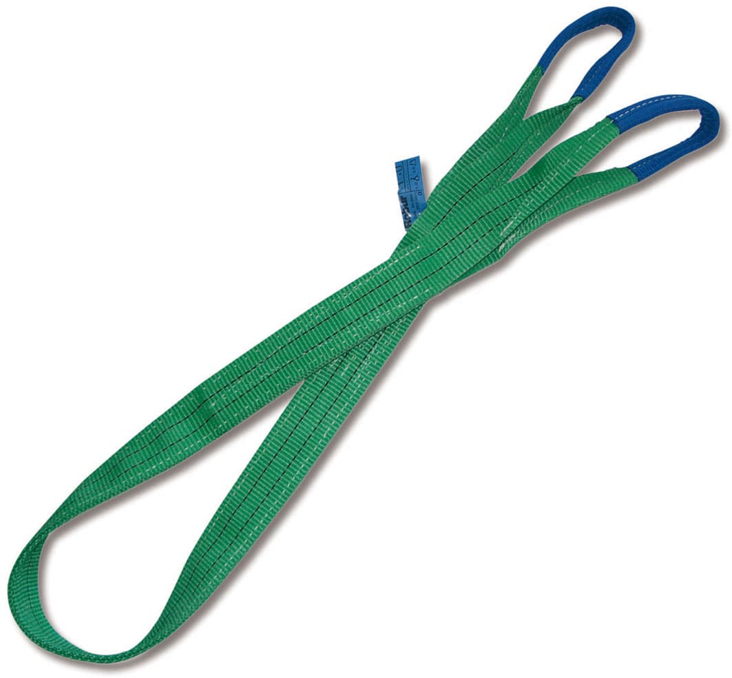 Cinghia di Sollevamento Verde Portata 2000 kg Mm 60 x 3 M Robur - 2