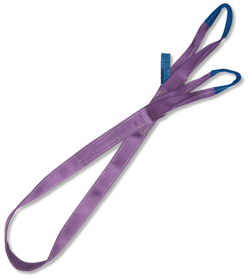 Cinghia di Sollevamento Viola Portata 1000 kg Mm 30 x 3 M Robur - 2