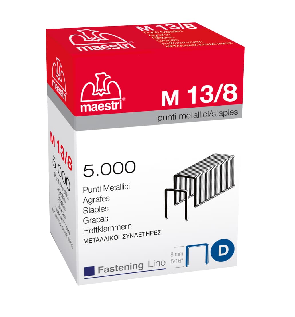 Punti per Fissatrici in Scatola Mod. 13 8 mm 8 5.00 Mg Romeo Maestri - 2