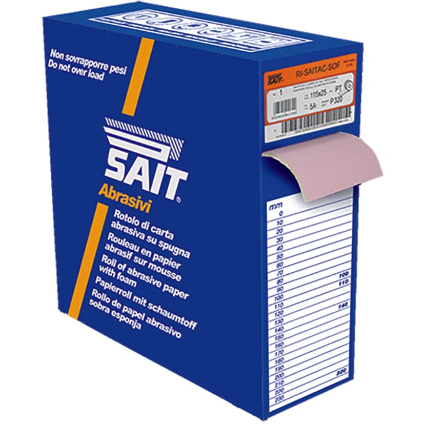 Carta Abrasiva Ri Saitac Sof 3S Mm 115 x 25 M Grana 150 Sait - 2