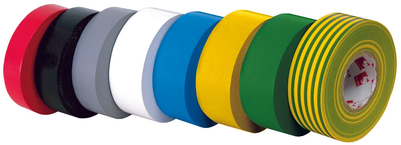 Nastro Isolante Autoestinguente Mm 25 x 25 M Colore Rosso 8.00 Rotoli Scapa - 2
