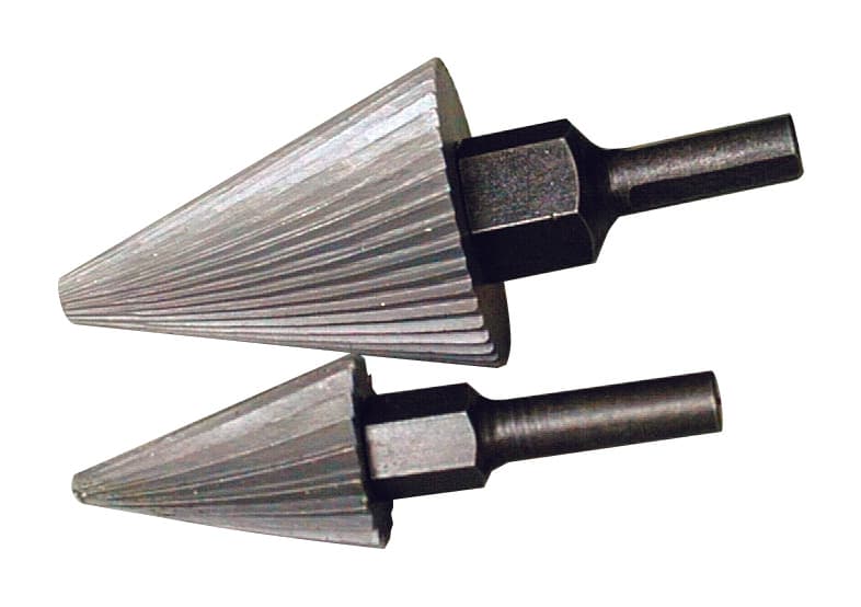Fresa Conica Allargafori Gambo Mm 8 Ø Mm 25 H. Mm 40 Stella Bianca - 2