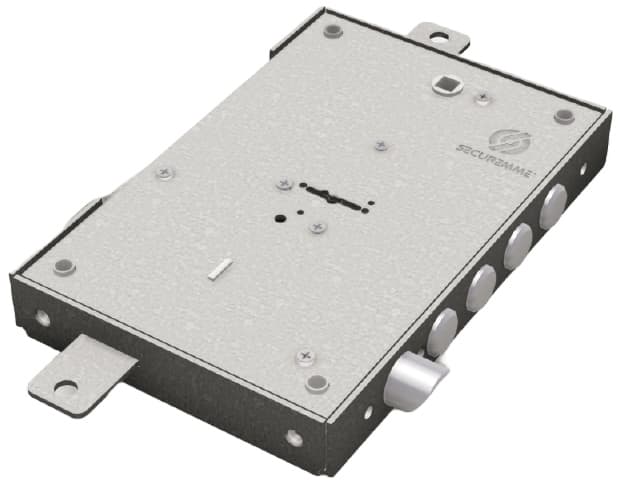 Serratura Triplice per Porte Blindate Dx+sx 3 Chiavi Dm Interasse Mm 37 - 2