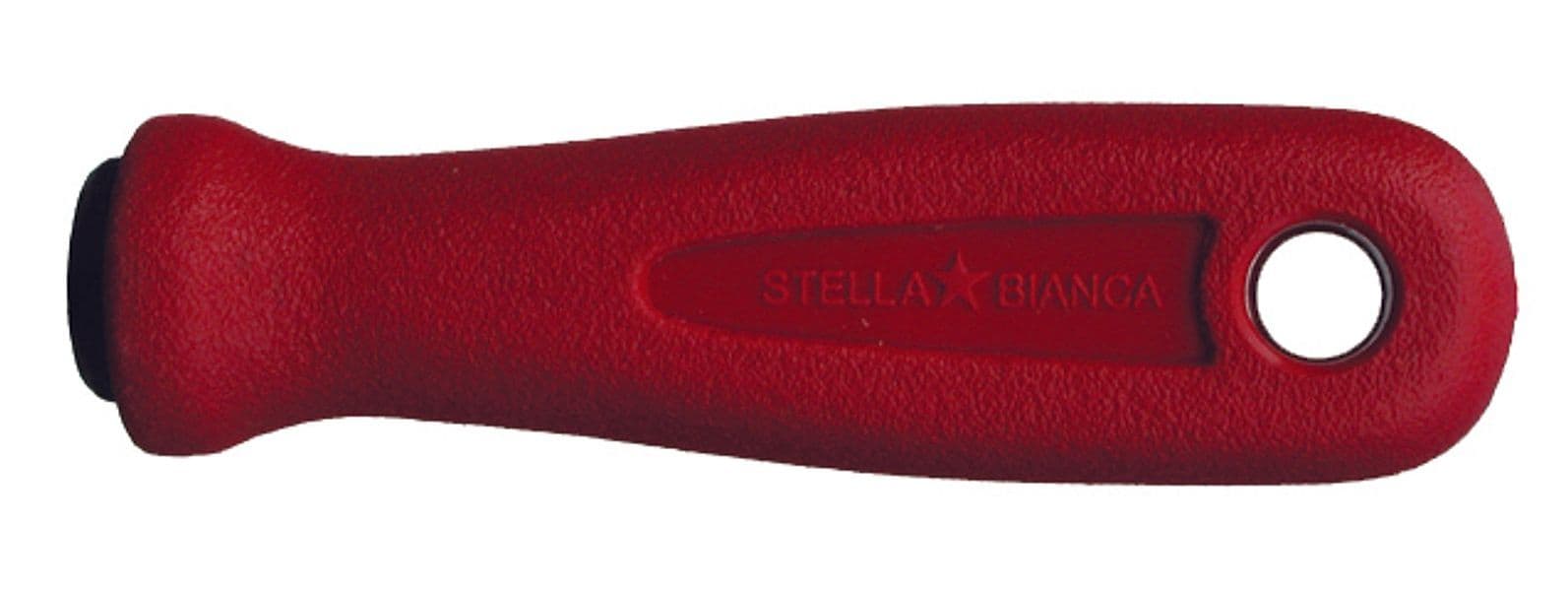 Manico in Plastica per Lime 9 16 (cm 12 5) 10 Pezzi Stella Bianca - 2