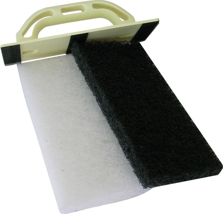 Tampone di Ricambio per Frattazzo Fibra Morbida (bianco) 15 Pezzi – Autres