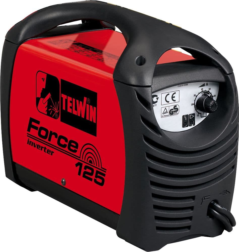 Saldatrice ad Inverter Force 125 2 3 kW 80 Amp + Accessori Telwin - 2