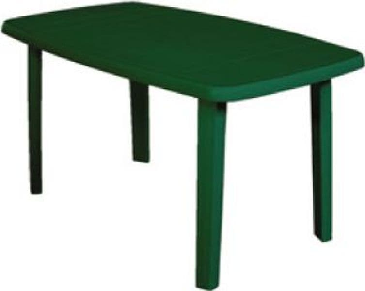 Tavolo Sorrento Cm 140 x 80X72 H Colore Verde – Autres