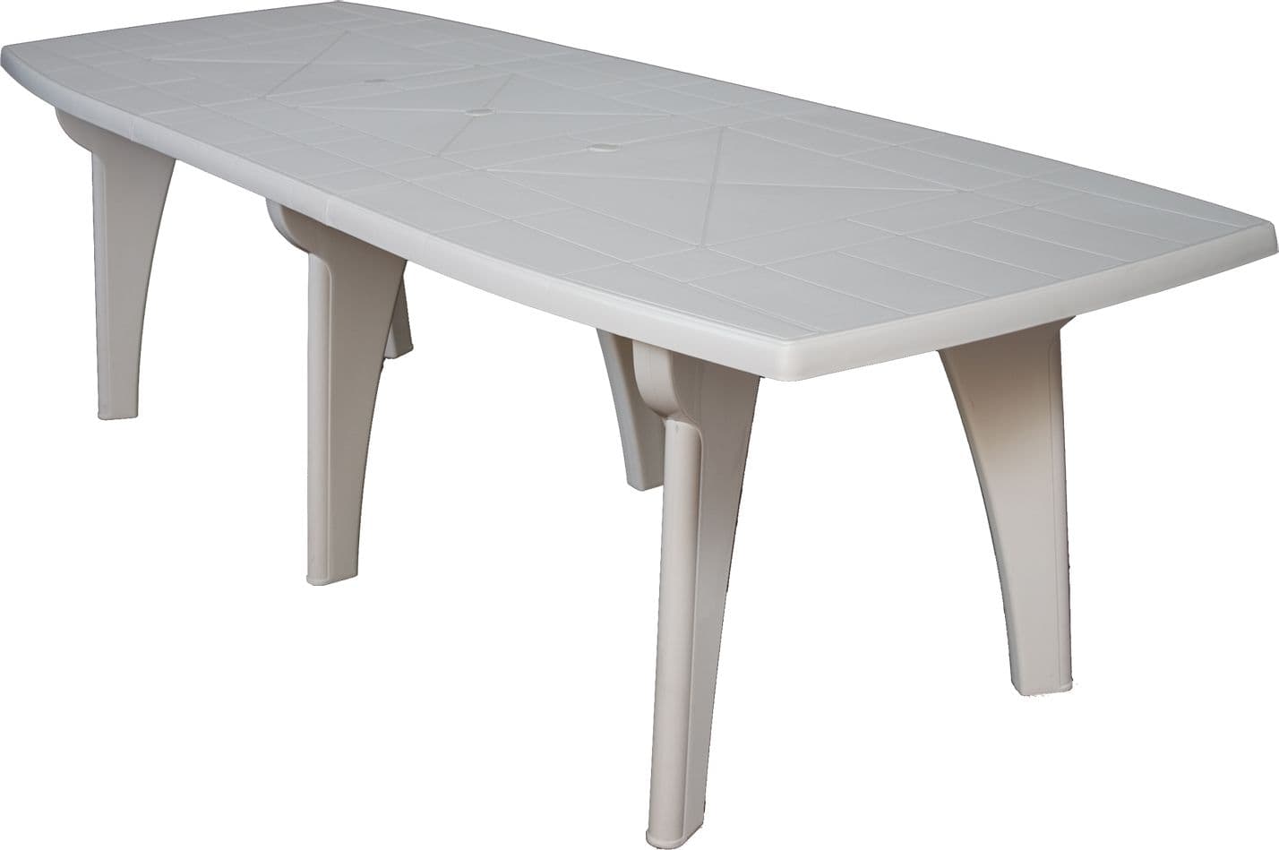 Tavolo Lipari 2 cm 250 x 90X72 H Colore Bianco - 2