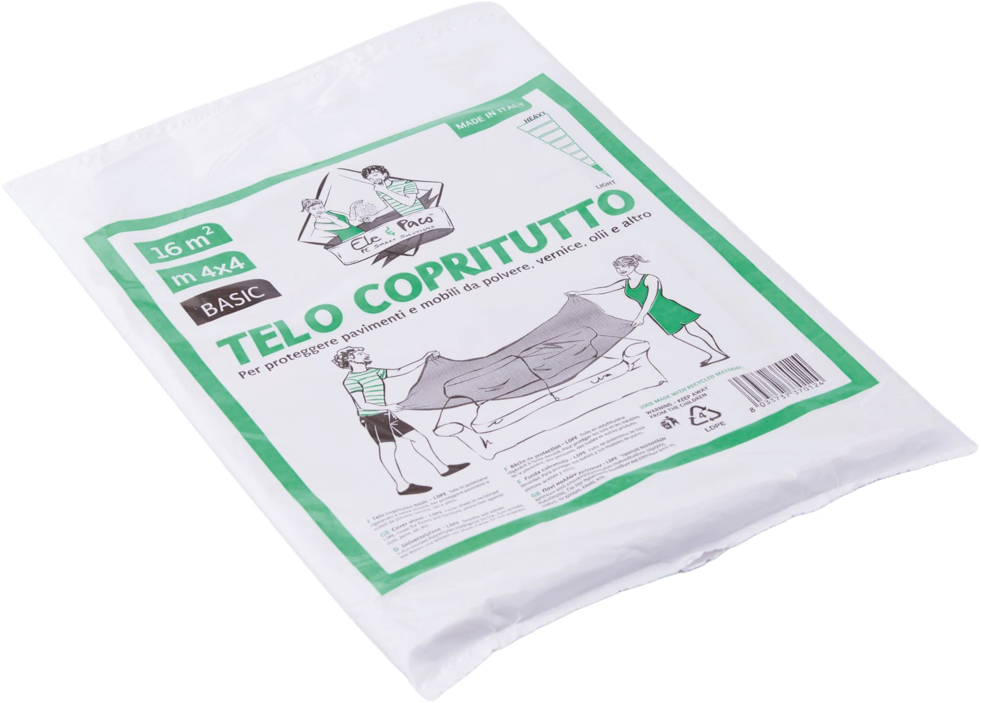 Telo Copritutto Mq. 20 60 Pezzi - 2