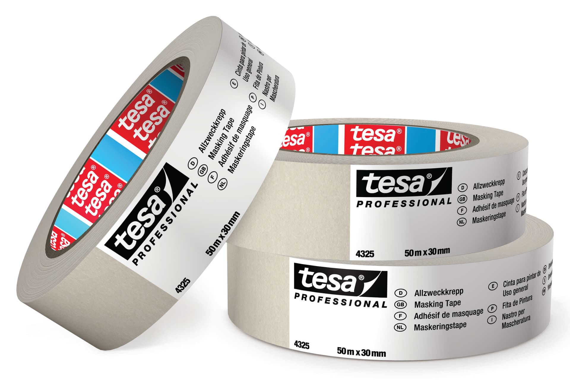 Nastro Standard per Mascheratura Mm 19 x 50 M 96.00 Rotoli Tesa - 2