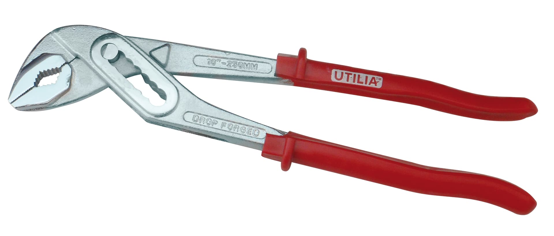 Pinza Regolabile Poligrip Testa Cromata Mm 250 6 Pezzi Utilia - 2