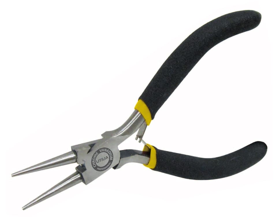 Pinza a Becchi Tondi Professionale Mm 120 6 Pezzi Utilia - 2