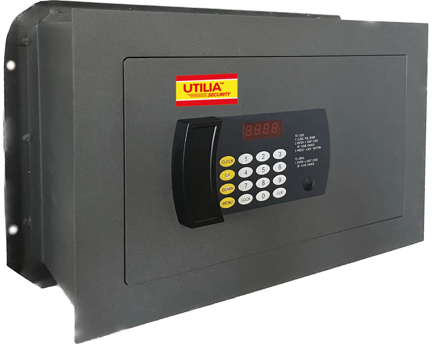 Cassaforte Elettronica da Muro Chiusura con Combinatore Mm 310 x 195X210 H - 2