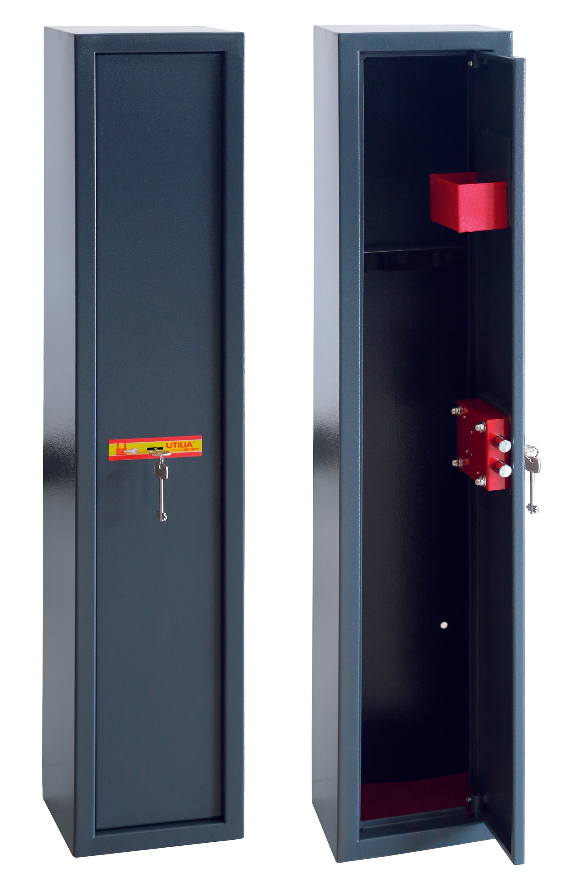 Armadio Portafucili 2 Posti Mm 250 x 210X1250 H Utilia Security - 2