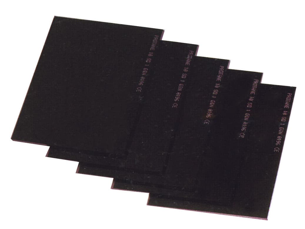 Vetro Inattinico per Saldatura DIN 11 mm 75 x 98 100 Pezzi - 2