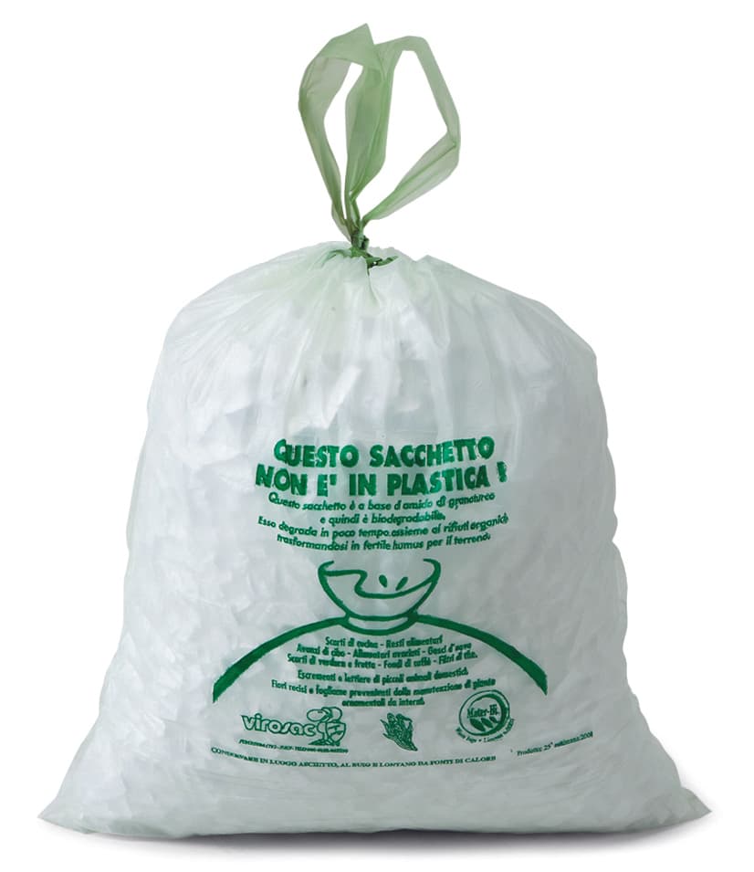 Sacco Rifiuti Biopratico 10 Pezzi Cm 42 x 45 L 12 24.00 Rotoli Virosac - 2