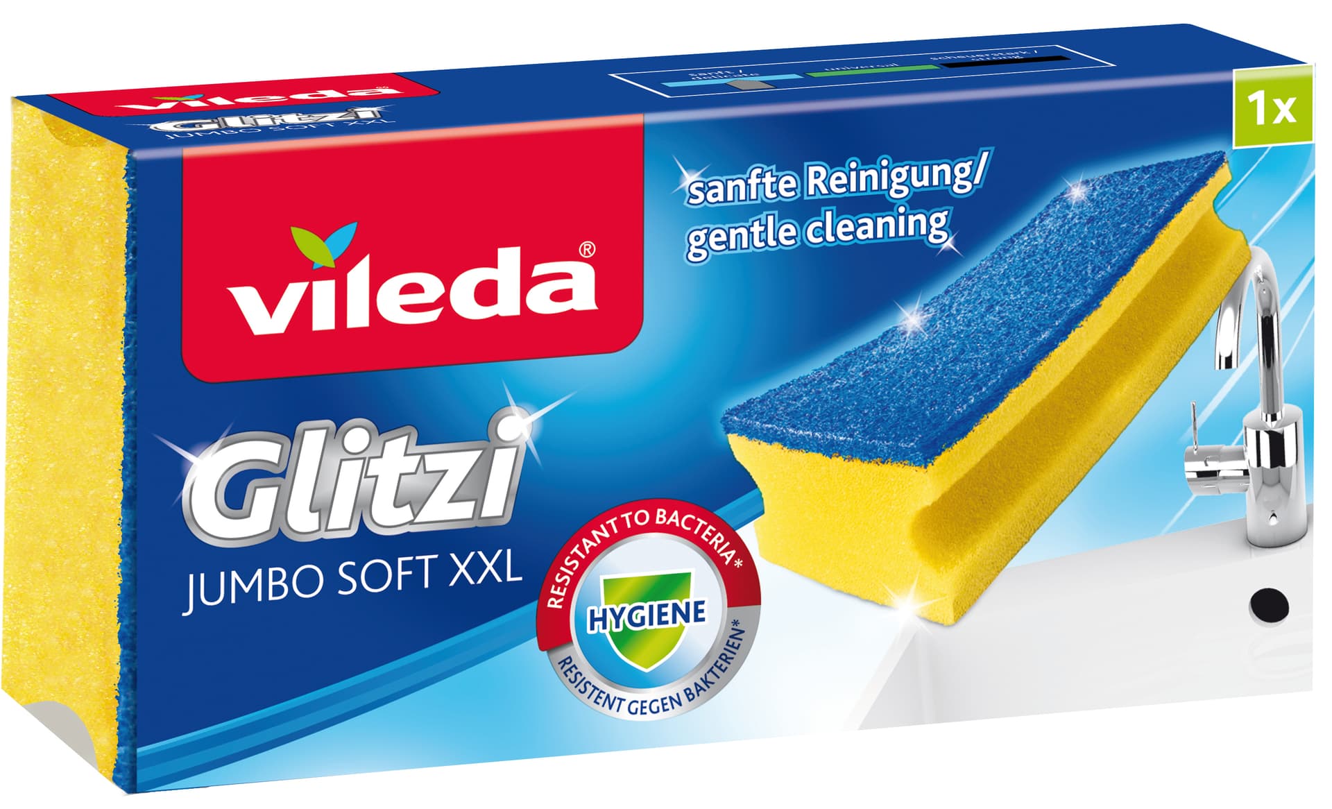 Spugnetta Glitzi Bagno 8 Pezzi Vileda - 2
