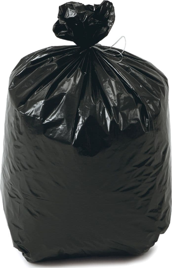 Sacco Rifiuti Famiglia Nero 15 Pezzi Cm 55 x 65 L 40 24 Rotoli Virosac - 2