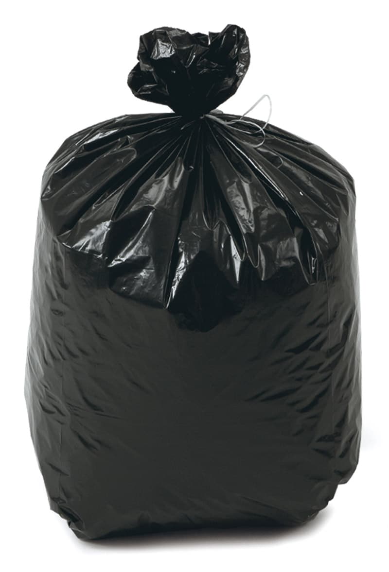 Sacco Rifiuti Famiglia Nero 15 Pezzi Cm 55 x 65 L 40 24.00 Rotoli Virosac - 2