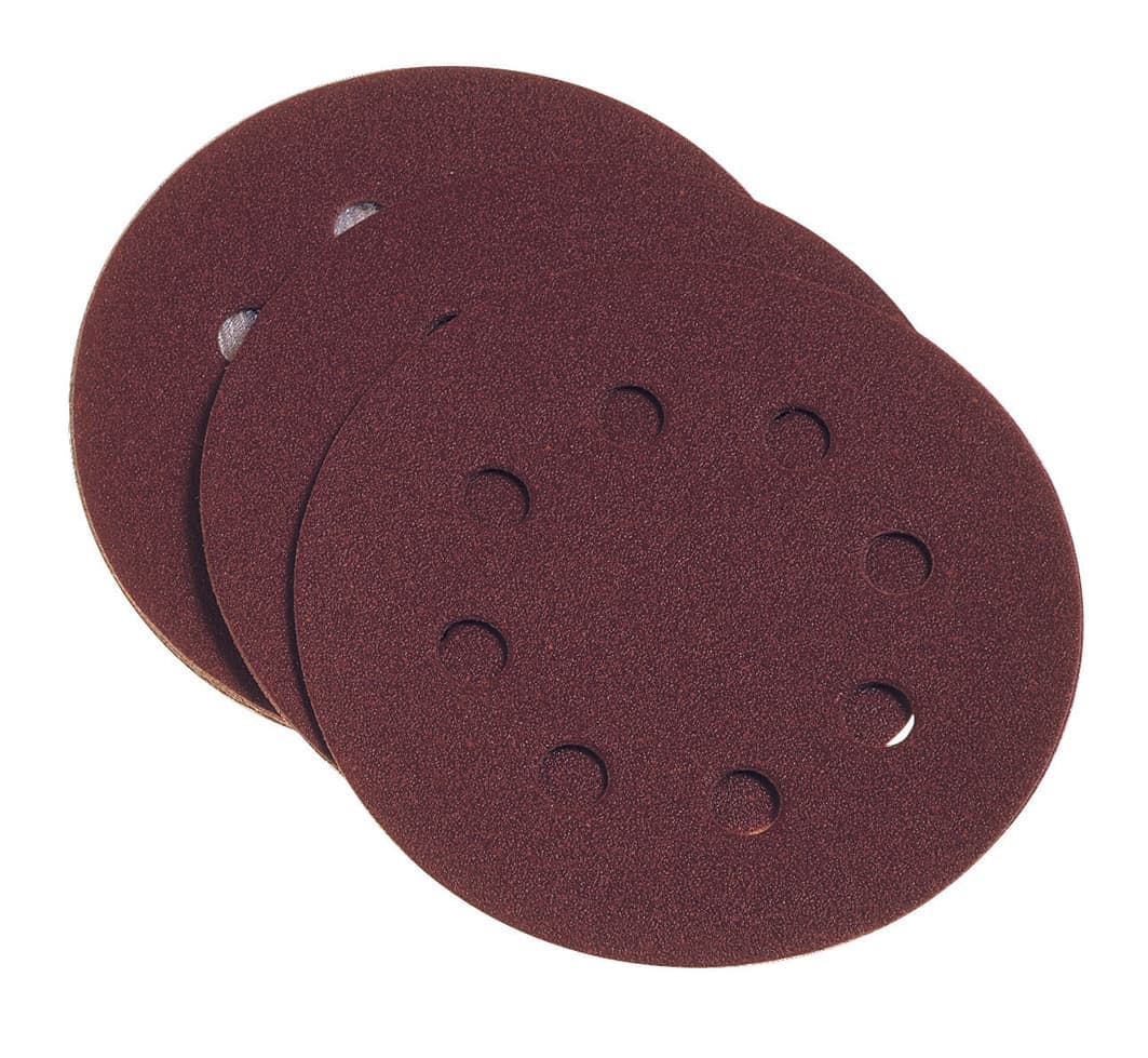Set Dischi Abrasivi con Velcro 10 Pezzi. ART.349.40 Ø Mm 115 Grana 120 - 2