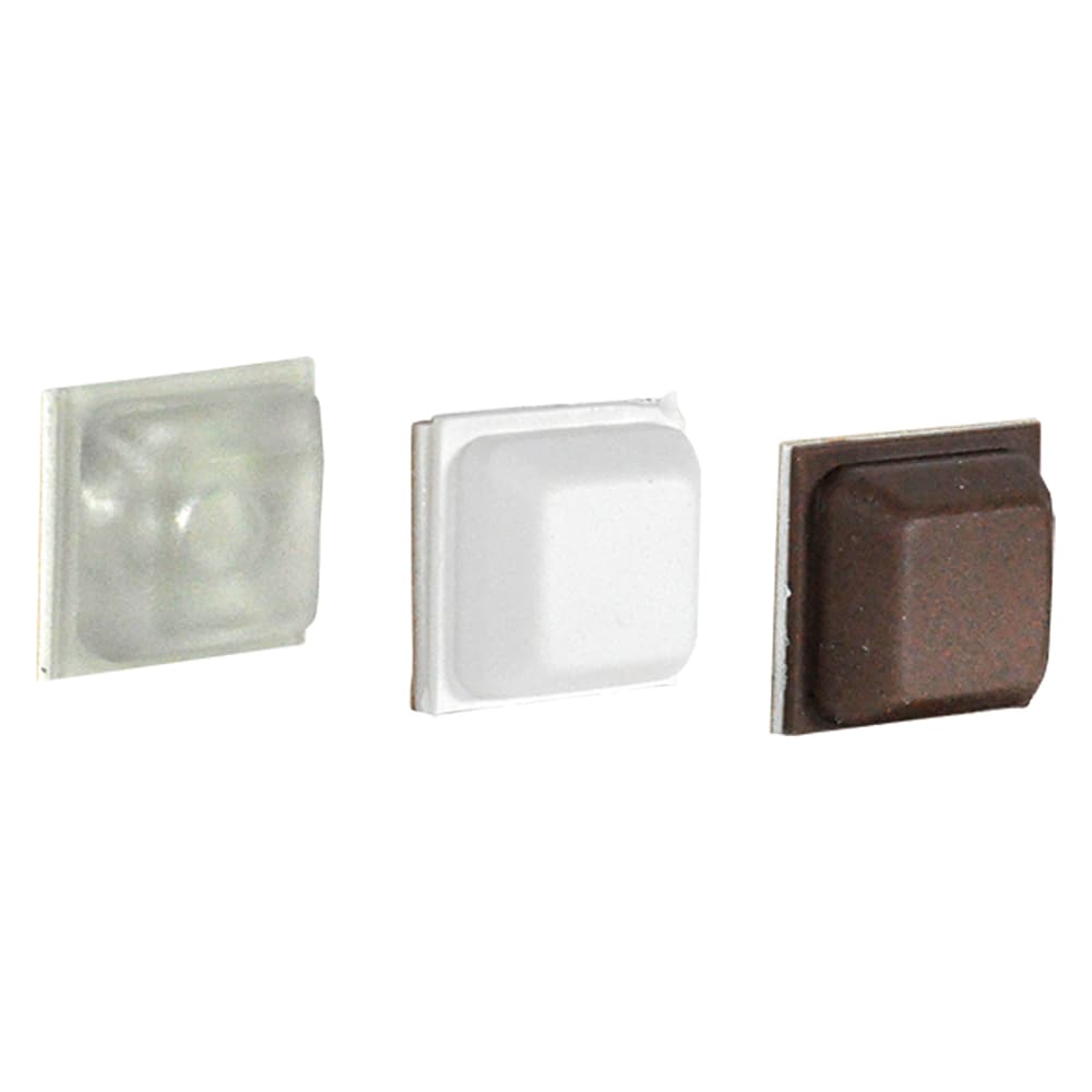 Paracolpi Marroni 15 x 15 x 8 mm - 2