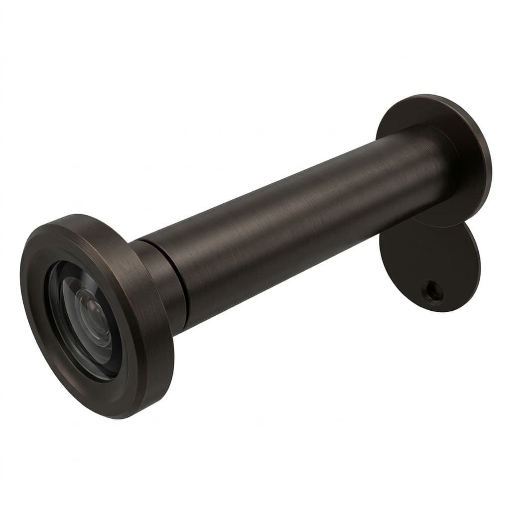 Spioncino Modello 120 Ring Ottone Bronzato PZ 1 80 mm - 2